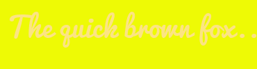 Image with Font Color FCE483 and Background Color EEFA05
